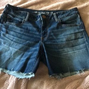American eagle denim shorts